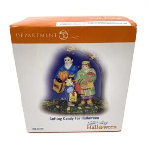 Dept 56 Halloween Village Getting Candy For Halloween #56.54716 Department 56